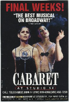 Cabaret at Theatregold